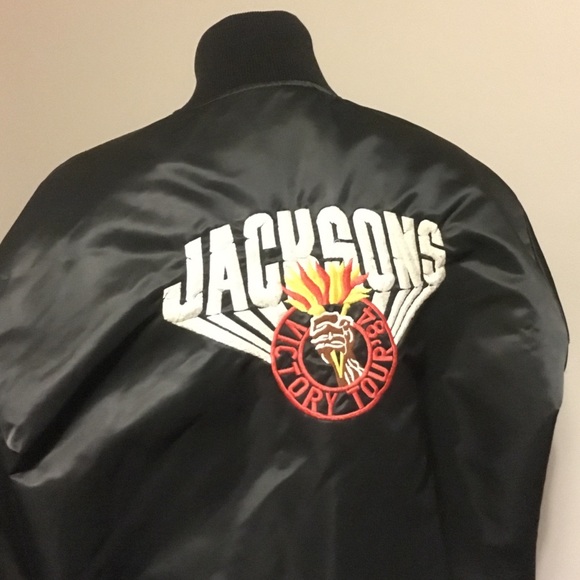 Jacksons 1984 Victory Tour Crew Jacket - Picture 1 of 4